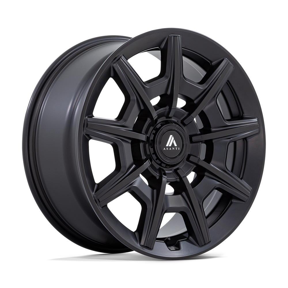 Asanti Black - ESQUIRE 22X10.5 BLANK +18 SBLK-GBLK