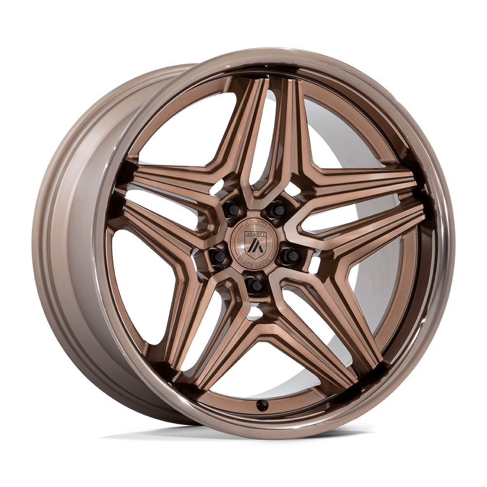 Asanti Black - DUKE 22X10.5 5X115 72 +18 PLTNM-BRNZ