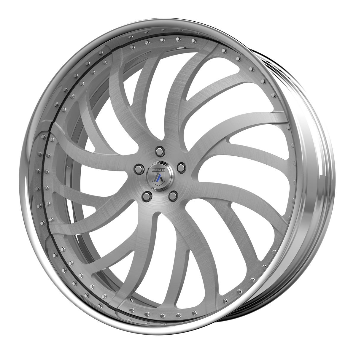 Asanti Forged - AF862 2PC 26X9 5X127 +5 BRUSHED RIGHT