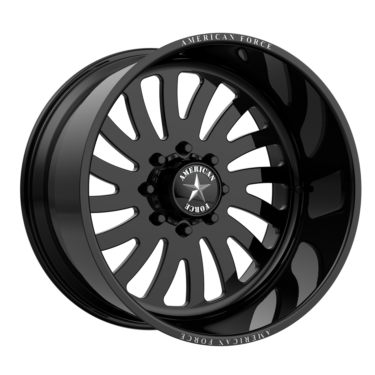 American Force - OCTANE 24X11 8X6.5 +0 BLACK R
