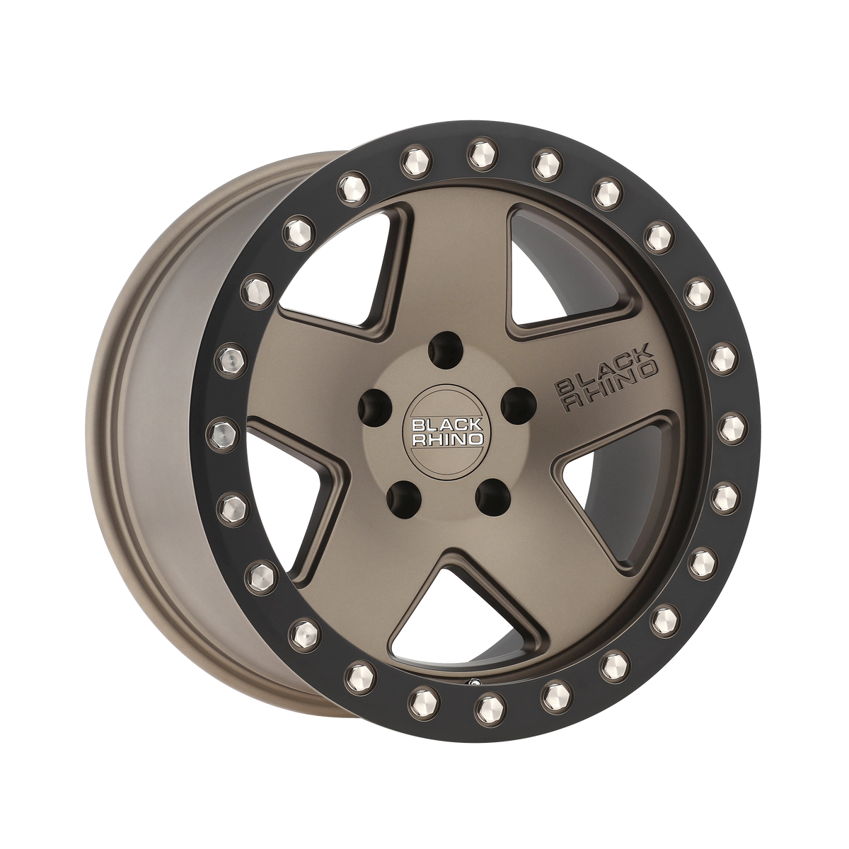 Black Rhino Hard Alloys - BR CRAWLR 20X9.5 5X139 +0 78 M-BRNZ BLK