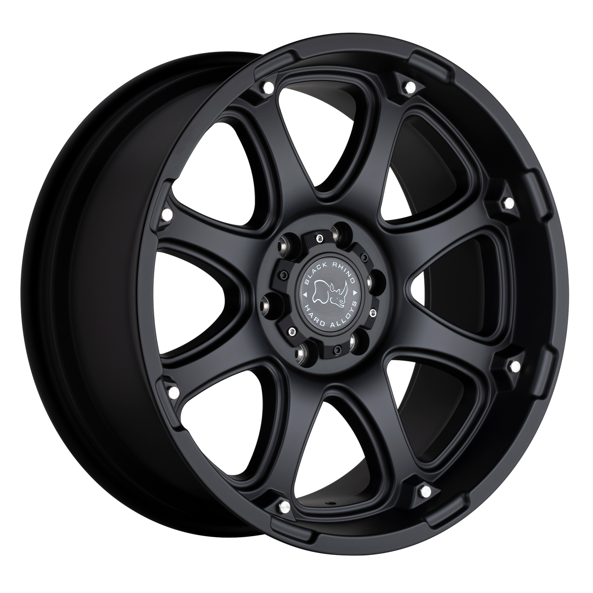 Black Rhino Hard Alloys - BR GLAMIS 18X9 5X127 -12 78 M-BLK