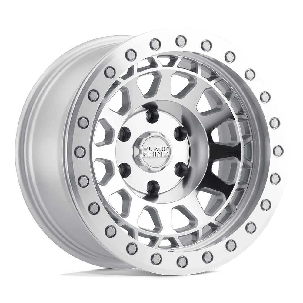 Black Rhino Hard Alloys - BR PRIMM BL 17X8.5 5X127 -38 71 SLV MIR