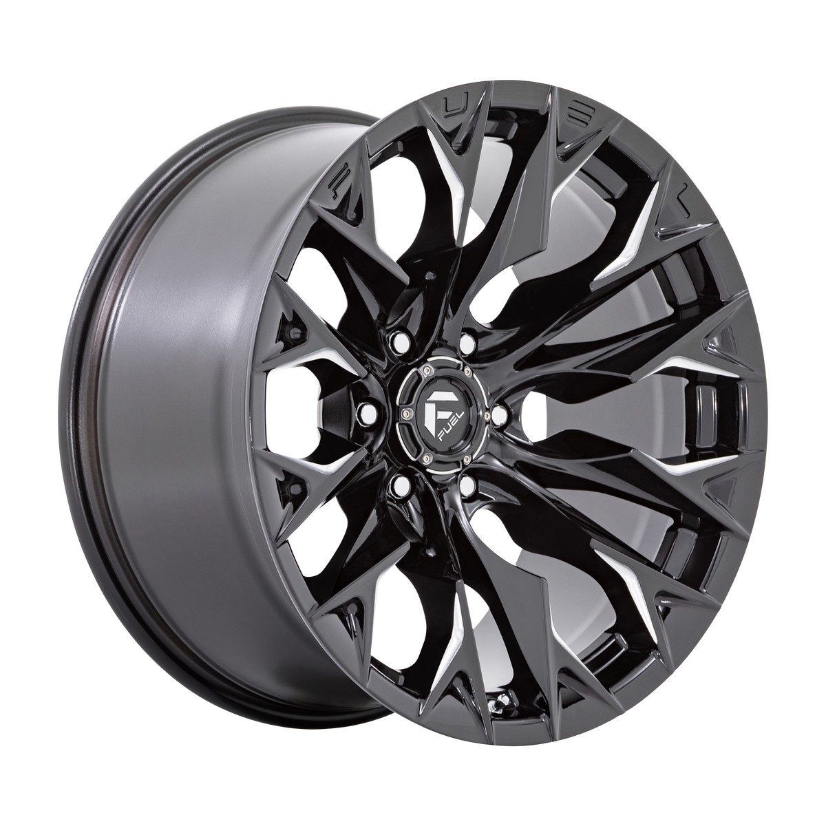 Fuel 1PC - FLAME 20X10 6X5.5 106 NBL -18