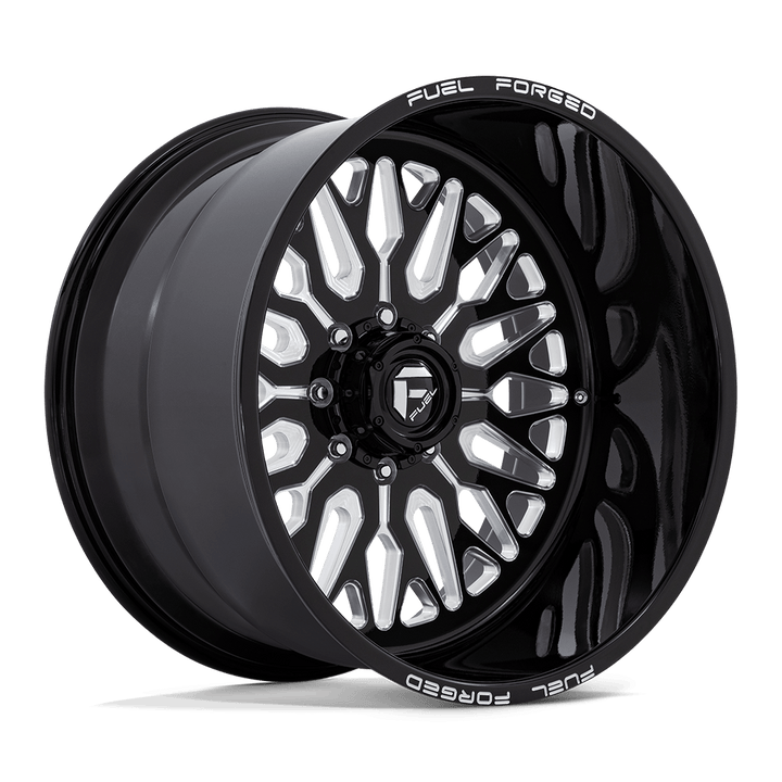 Fuel 1PC - FF109 DL 24X12 5X135 BLK/MILL -40