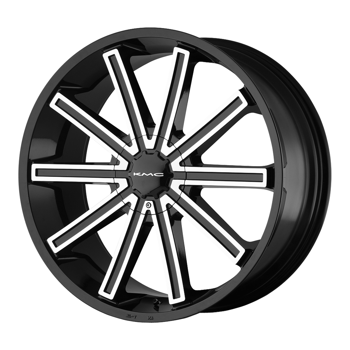 KMC - KM681 NERVE 22X9 108-150 G-BLK/MCH +38MM