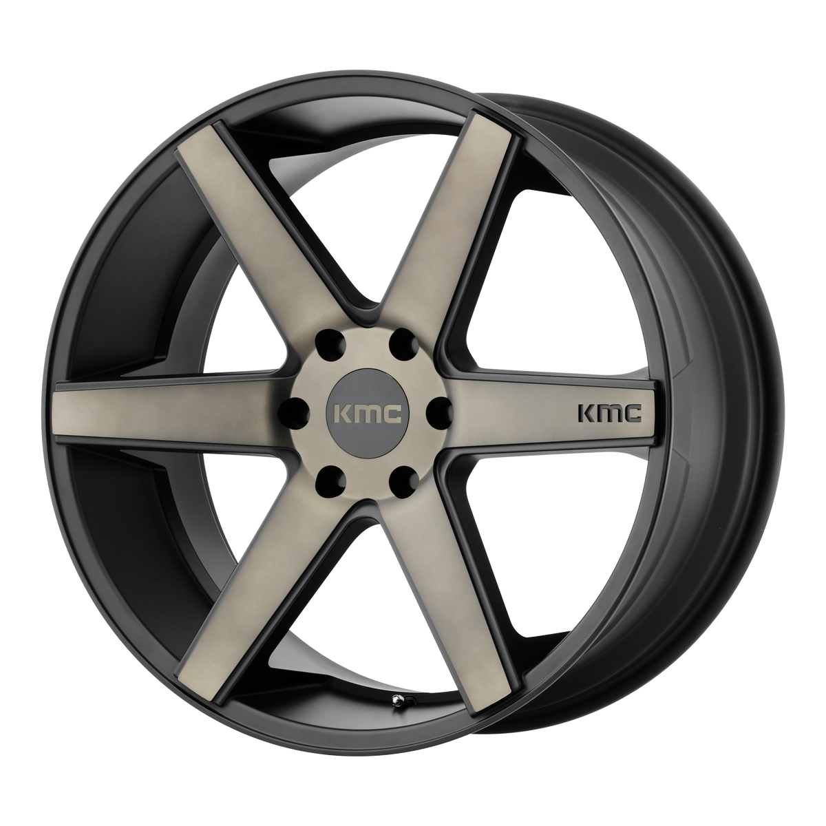 KMC - KM704 20X8.5 6X135 M-BLK DTCC FACE 38MM