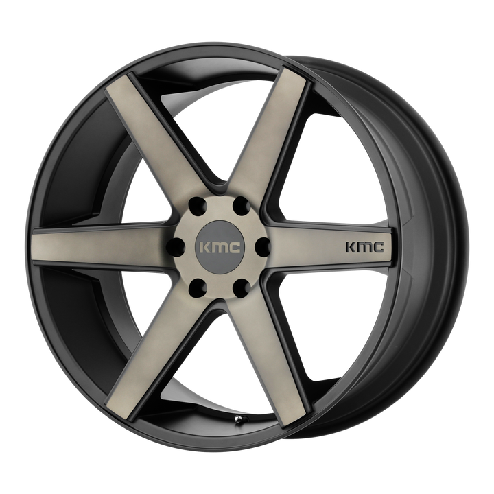 KMC - KM704 20X8.5 6X135 M-BLK DTCC FACE 38MM