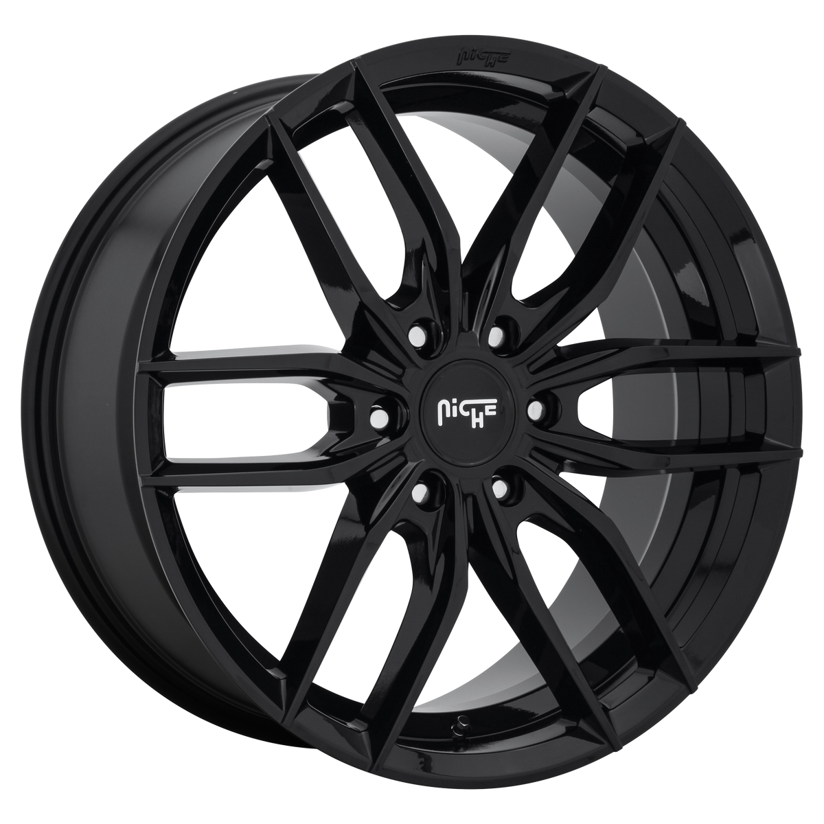 Niche 1PC - VOSSO 22X9.5 6X120 67 BL 30MM