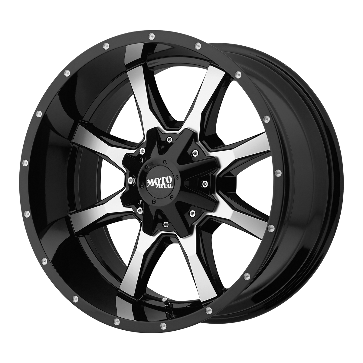 Moto Metal - MO970 18X10 6X135/5.5 RED CLR G-BLK -24M
