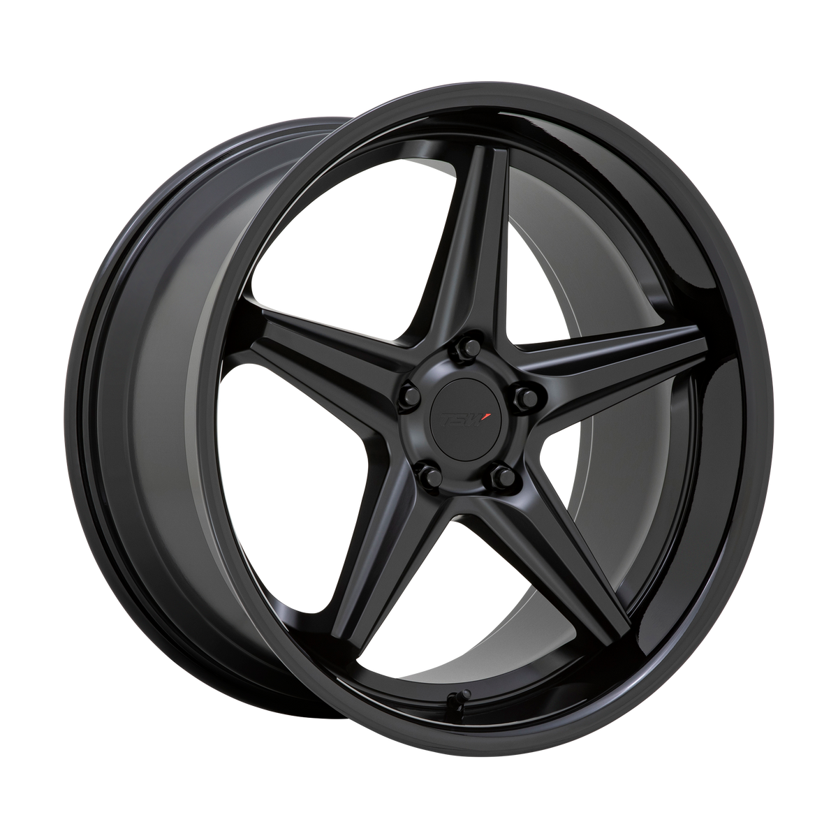 TSW - TW LAUNCH 19X9.5 5X112 66.6 MBLK GBLK 40
