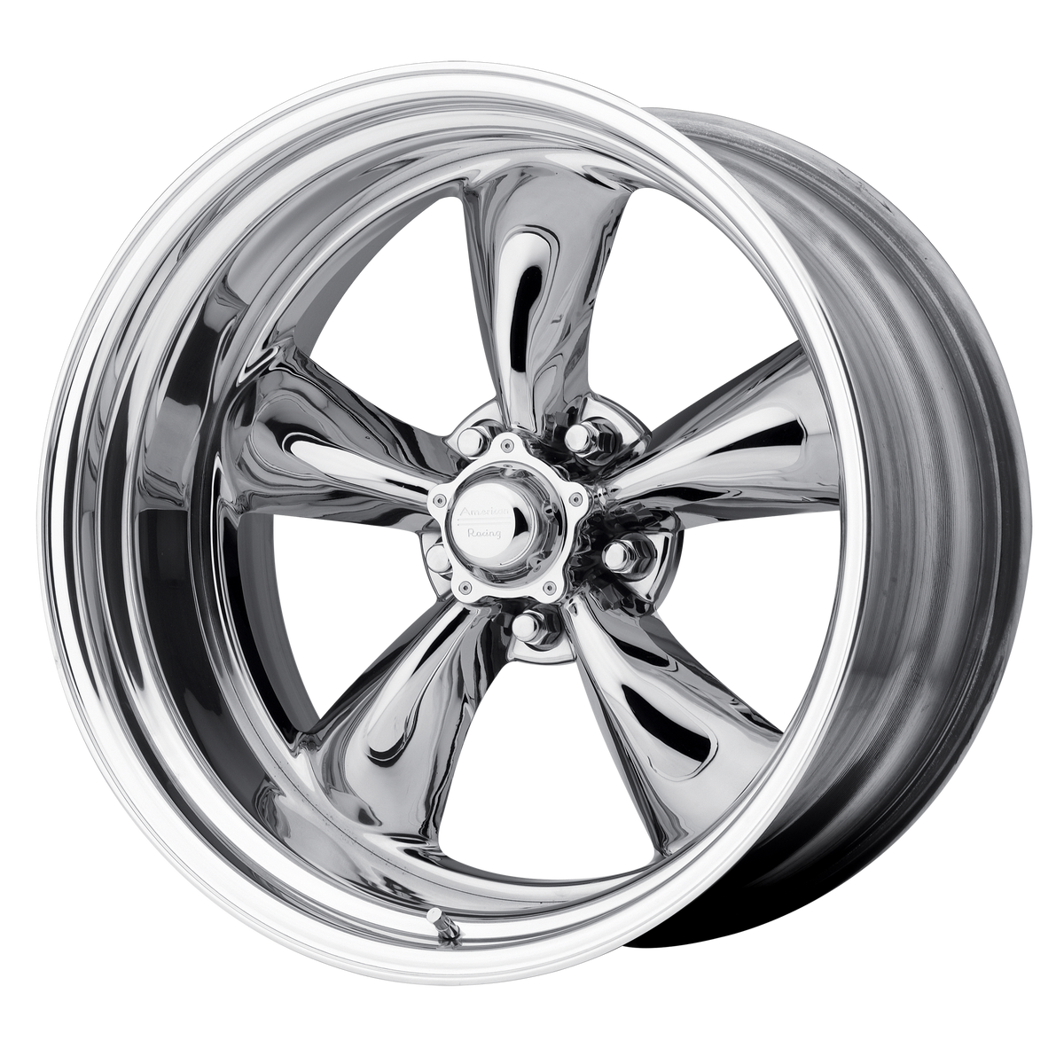 American Racing Vintage - VN474 18X8 5X4.5 POLISHED 4.25BS