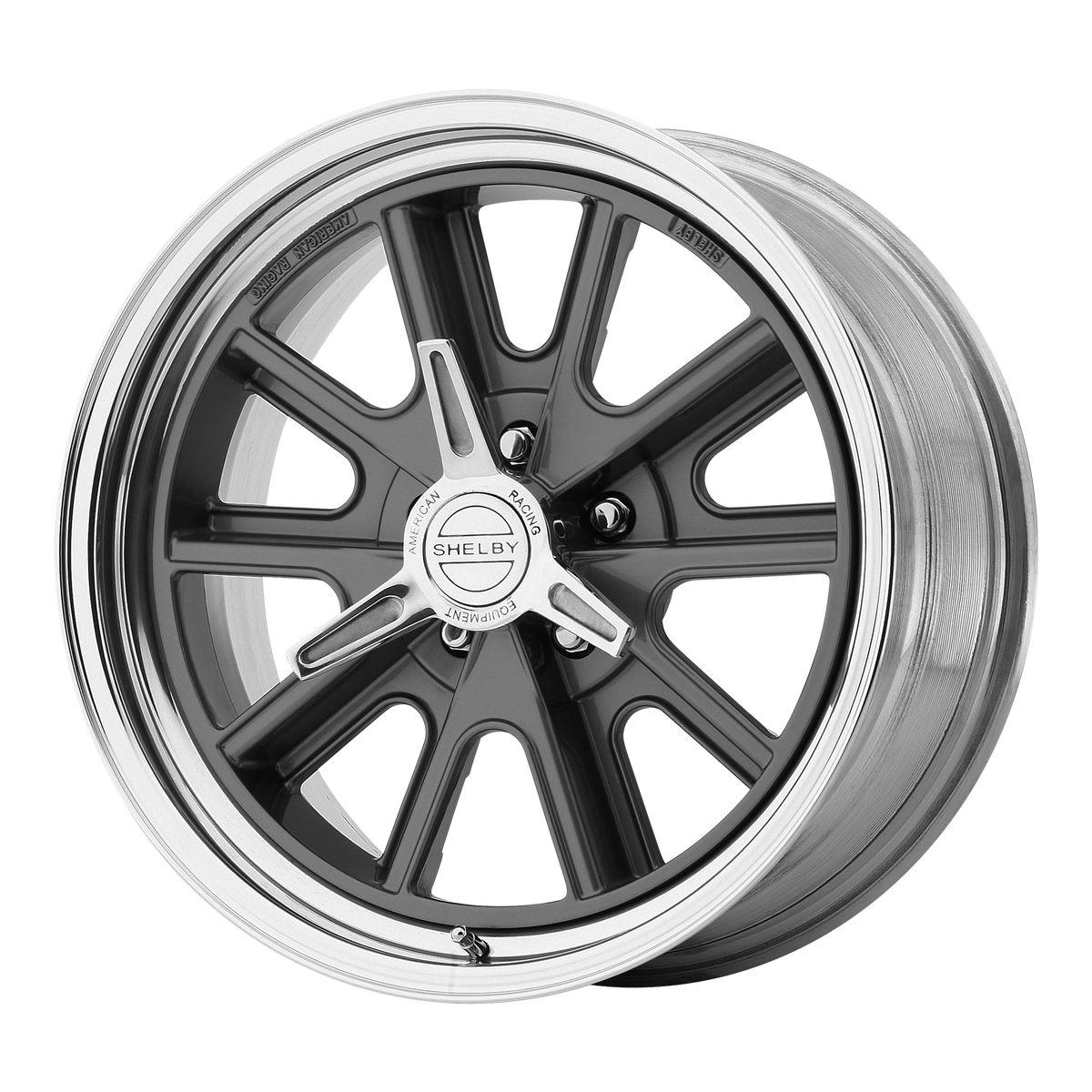 American Racing Vintage - VN427 COBRA 15X10 5X5 MG-GRY 4.375BS