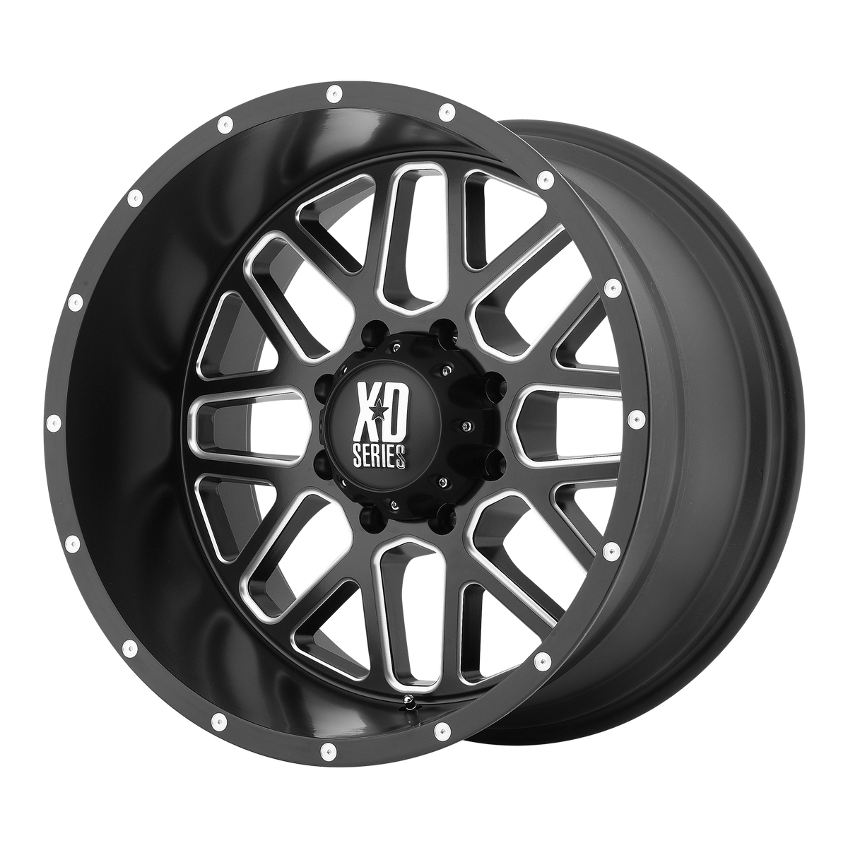 XD - XD820 18X9 6X5.5 S-BLK MILL BTCC 18MM