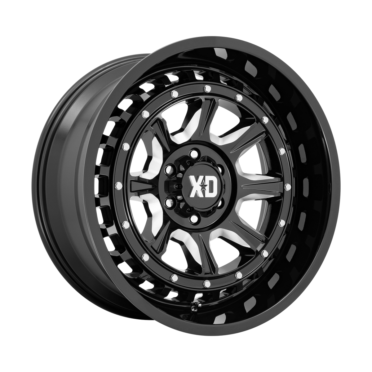 XD - OUTLANDER 20X10 6X5.5 106 G-BLK-MILL -18