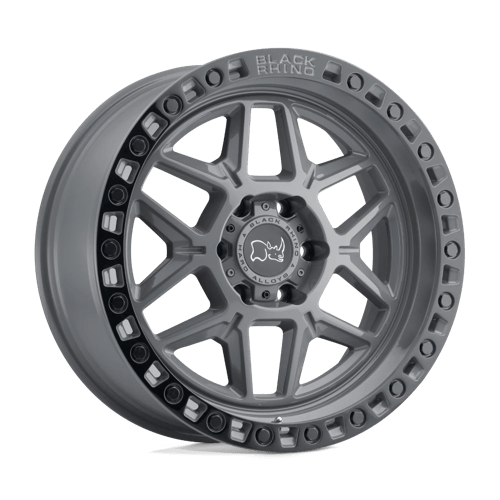 Black Rhino Hard Alloys - BR KELSO 18X9 6X139 -12 112 BTL GRY BLK