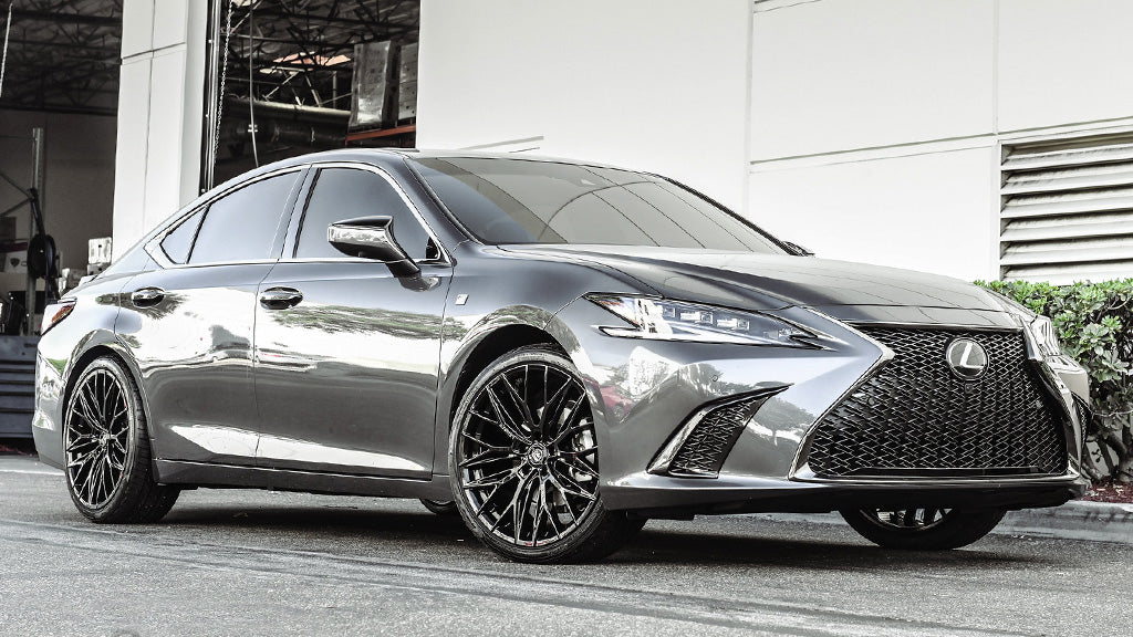 20" Lexani Wheels Aries Gloss Black Rims