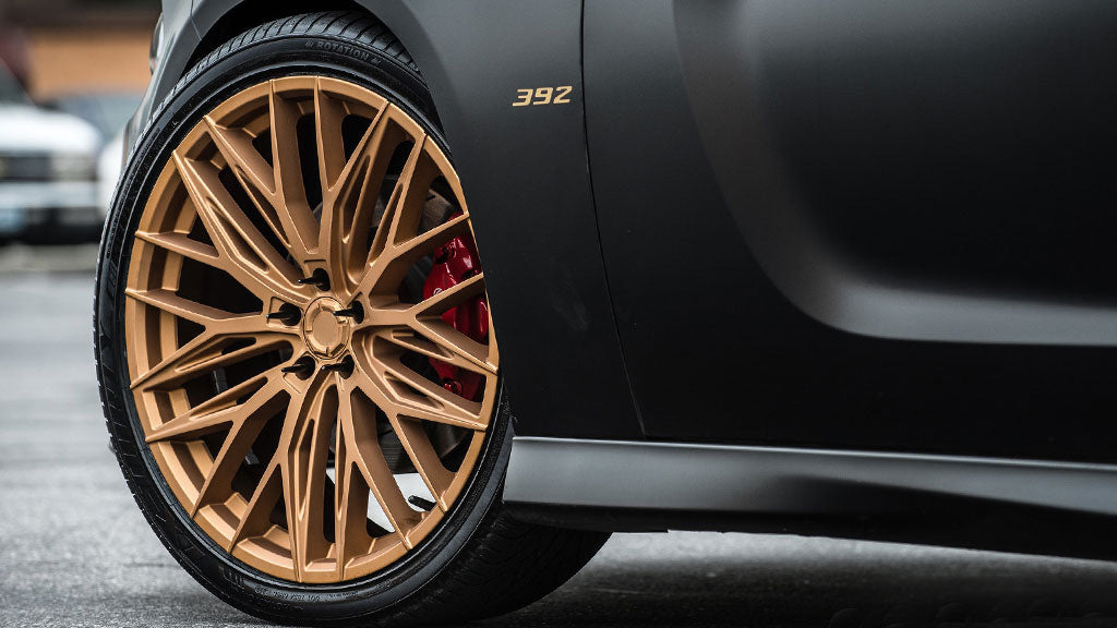 22" Lexani Wheels Aries Custom Satin Bronze Rims