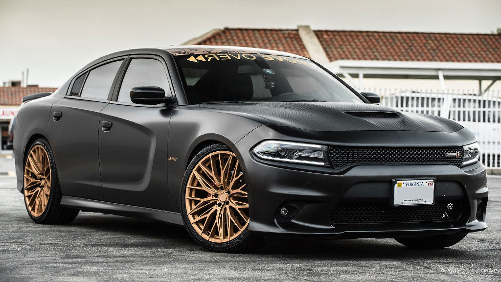 22" Lexani Wheels Aries Custom Satin Bronze Rims