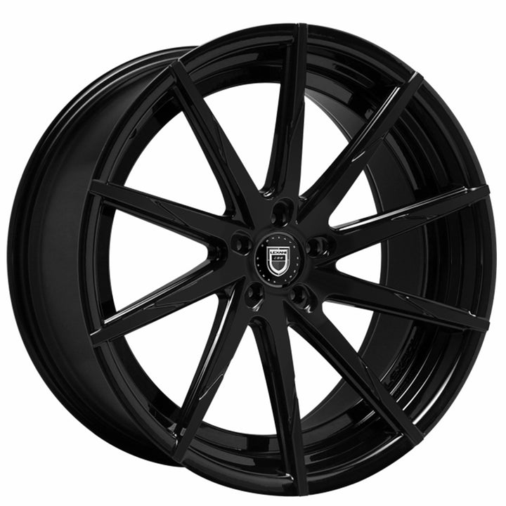20" Lexani Wheels CSS-15 Gloss Black Rims