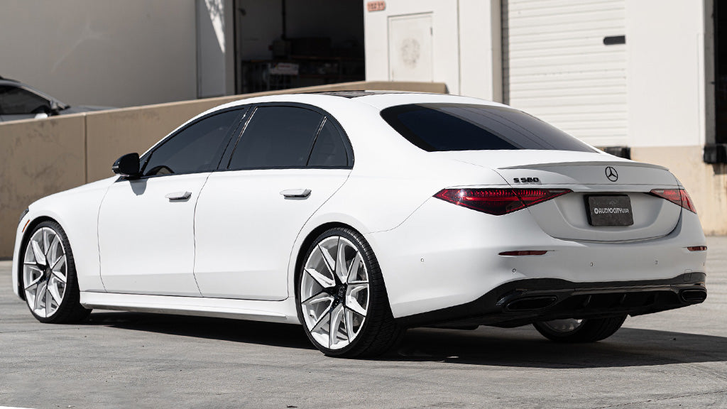 20" Lexani Wheels Hyper Custom Gloss White with Black Face Rims