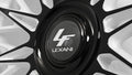 20" Lexani Wheels Newport-XL Custom White with Gloss Black Accents Rims