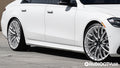 20" Lexani Wheels Valor Custom Gloss White with Black Face Rims