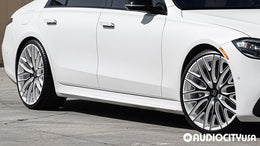 20" Lexani Wheels Valor Custom Gloss White with Black Face Rims
