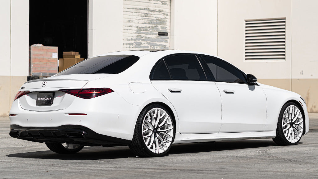 20" Lexani Wheels Valor Custom Gloss White with Black Face Rims