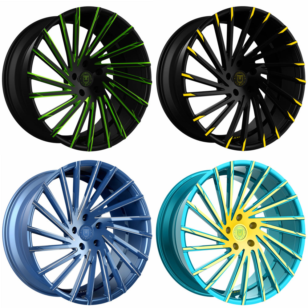 20" Lexani Wheels Wraith Custom Finish Rims
