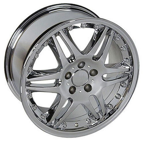 18" Replica MB09 fits Mercedes Benz C Class Chrome