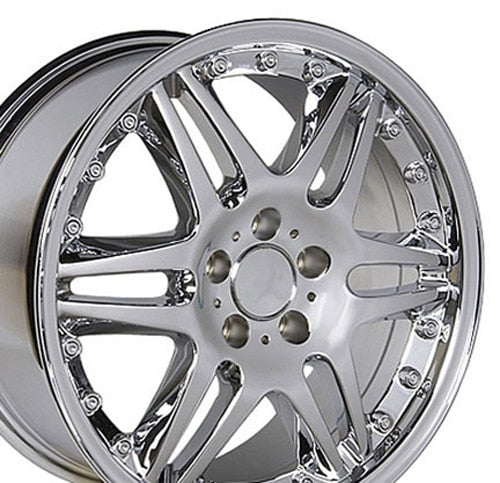 18" Replica MB09 fits Mercedes Benz C Class Chrome