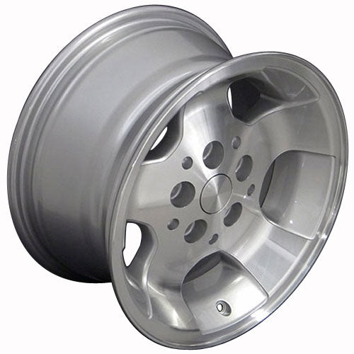 15" Replica JP08 fits Jeep Wrangler Silver