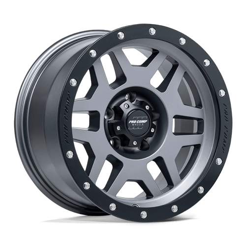 Pro Comp Alloys - PHASER 17X9 6X5.5 108 -6 M-GRPHT-BLK