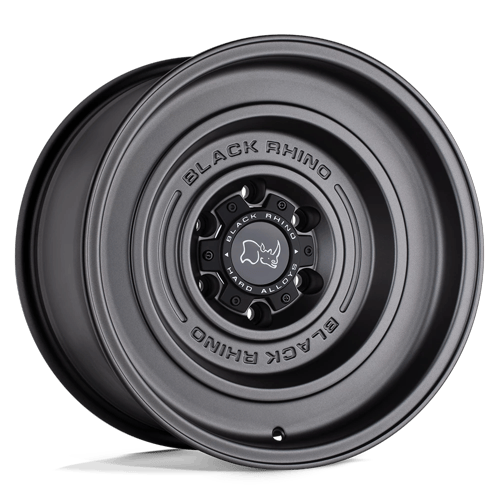 Black Rhino Hard Alloys - BR SOLID 17X9.5 5X127 -18 71 M-F-BLK