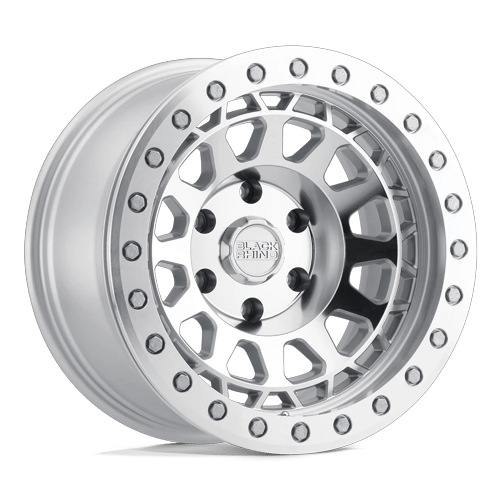 Black Rhino Hard Alloys - BR PRIMM 18X9.5 6X139 -12 112 SLV MIR